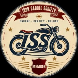 Iron Saddle Society member patch