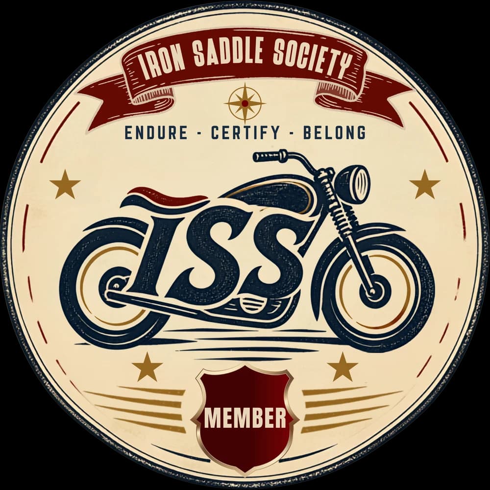 Iron Saddle Society member patch